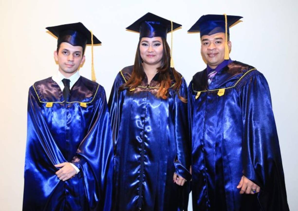 Daniel Leán, Marlyn Alegría y Moises Ochoa.