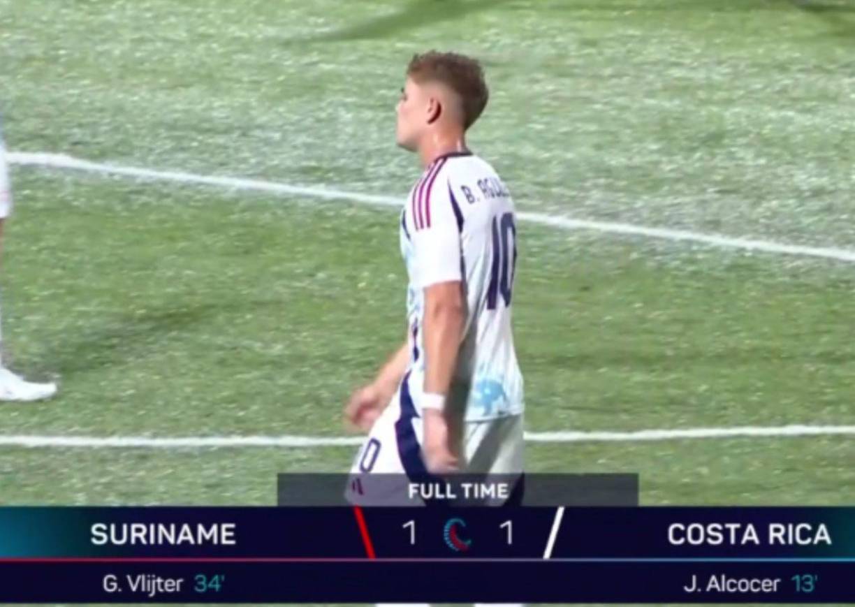 Con este empate, los costarricenses suman cinco puntos y en la última jornada enfrentarán a Guatemala con la obligación de ganar para evitar quedar eliminados.