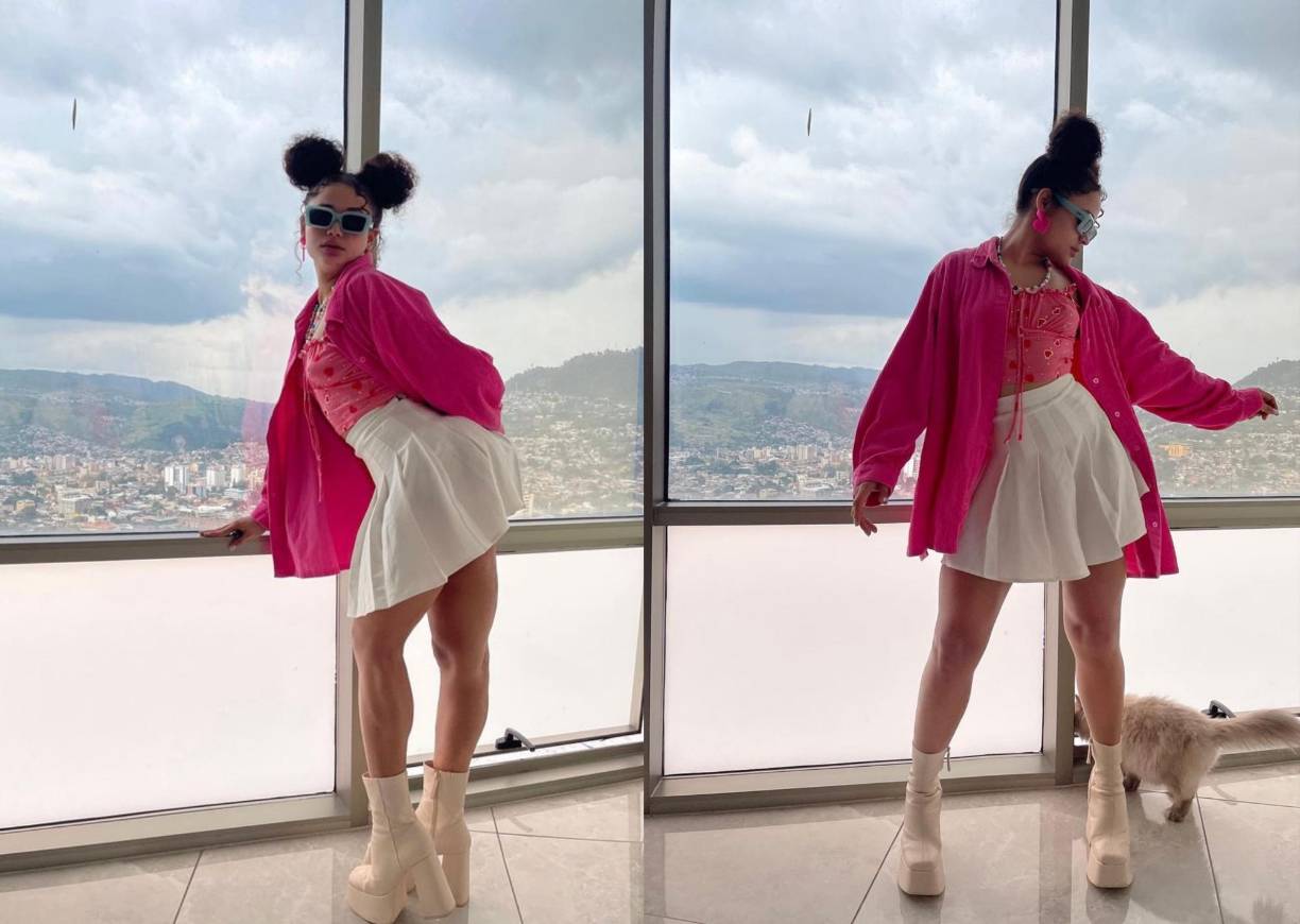 “La leona de Honduras apareció: @cesia_saenzoficial en portada demostrando su indiscutible talento, belleza, fuerza y actitud para nuestra edición especial de verano”, expresaron en su cuenta oficial de Instagram.