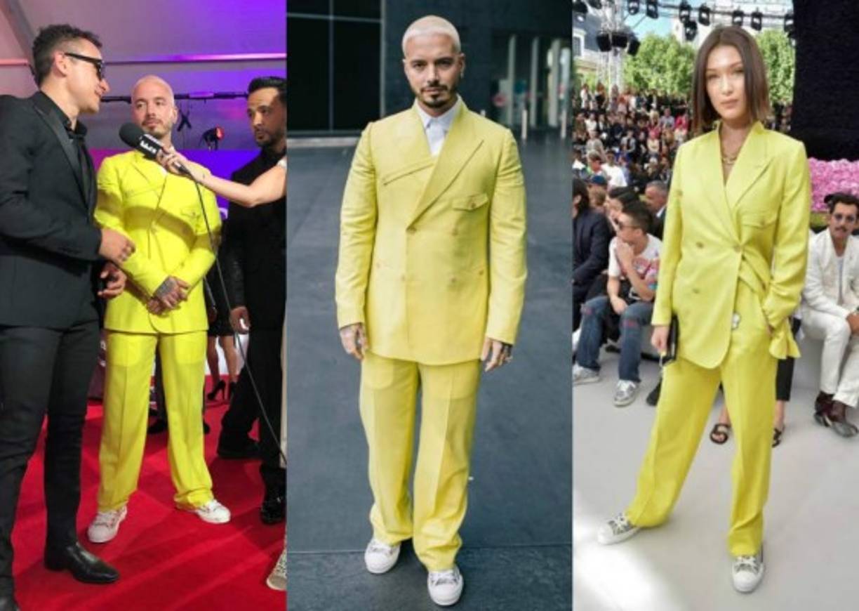 ¿Quién lo luce mejor J Balvin o Bella Hadid?