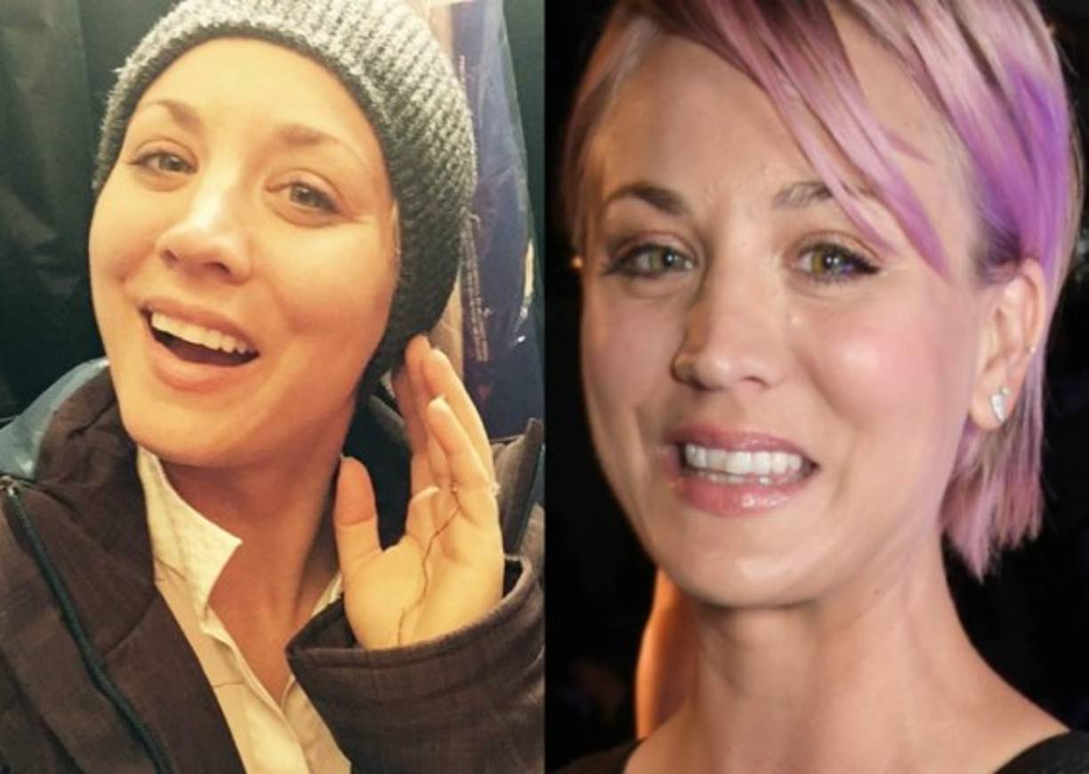 Kaley Cuoco.