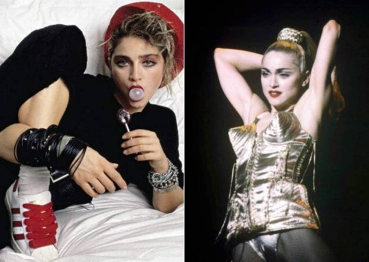 La reina del Pop ha tenido una serie de cambios de looks a lo largo de su trayectoria artística.
