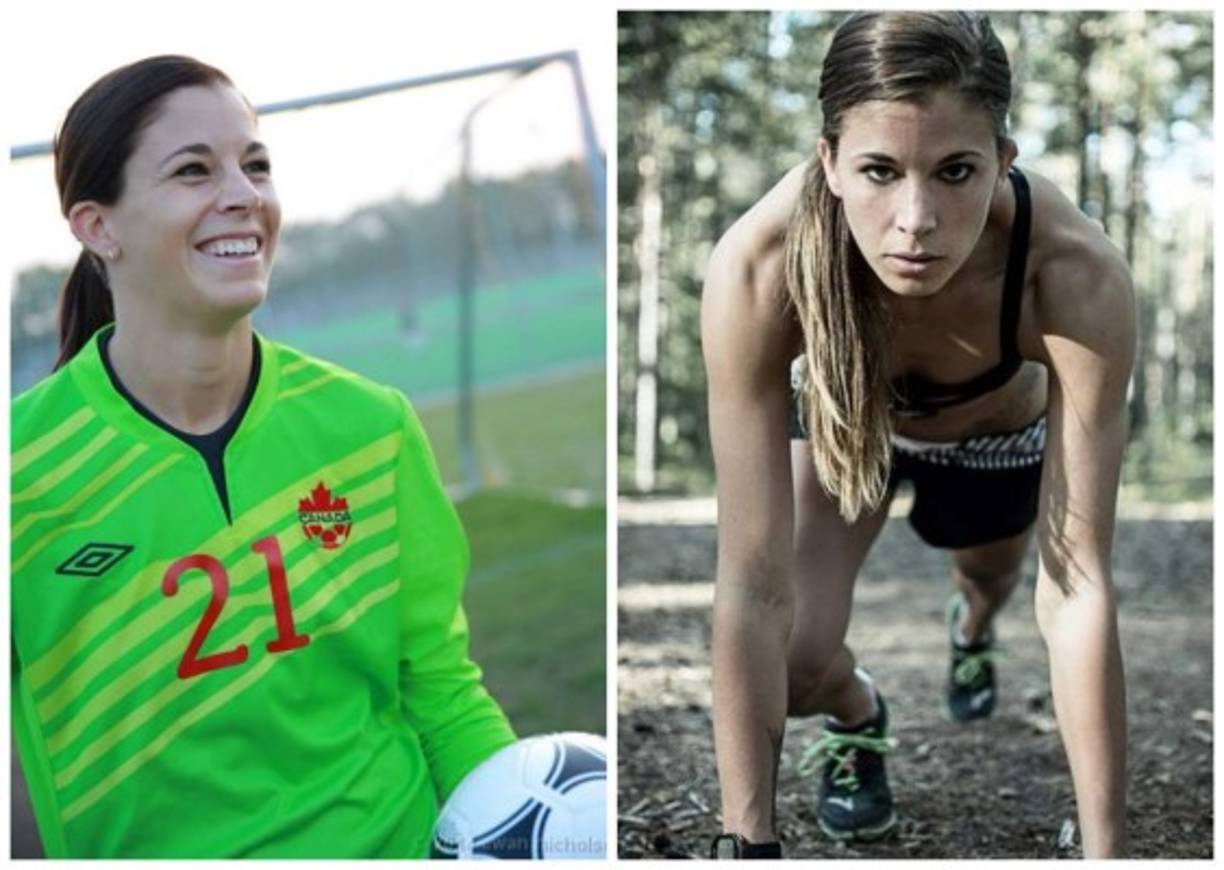 Stephanie Labbé, guardameta de Canadá de 29 años. Nació en Edmonton. Ella actualmente es agente libre, después de haber jugado para el club sueco KIF Örebro. Anteriormente lo hizo para Pitea IF.