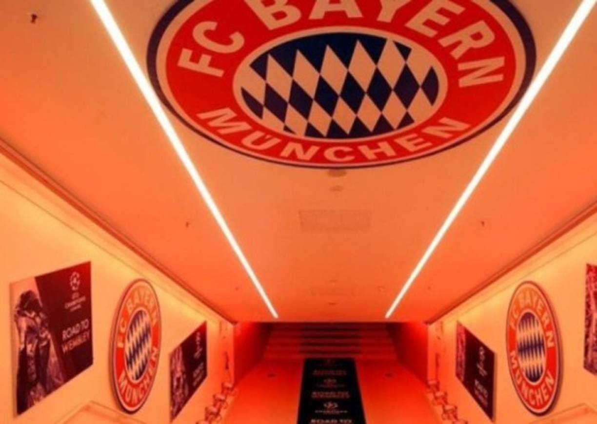Uno de los más modernos, el estadio Allianz Arena del Bayern Múnich de Alemania, el mejor club de la Bundesliga.