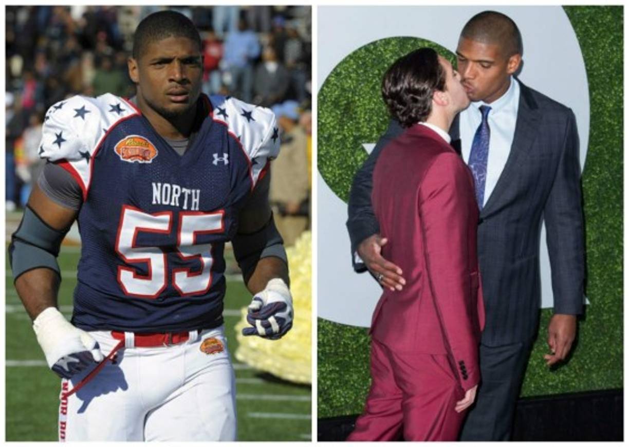 Michael Sam declaró públicamente antes del Draft de 2014 ser gay, convirtiéndose en el primer jugador profesional de la NFL que había reconocido su homosexualidad. Tiene una relación con Vito Cammisano.