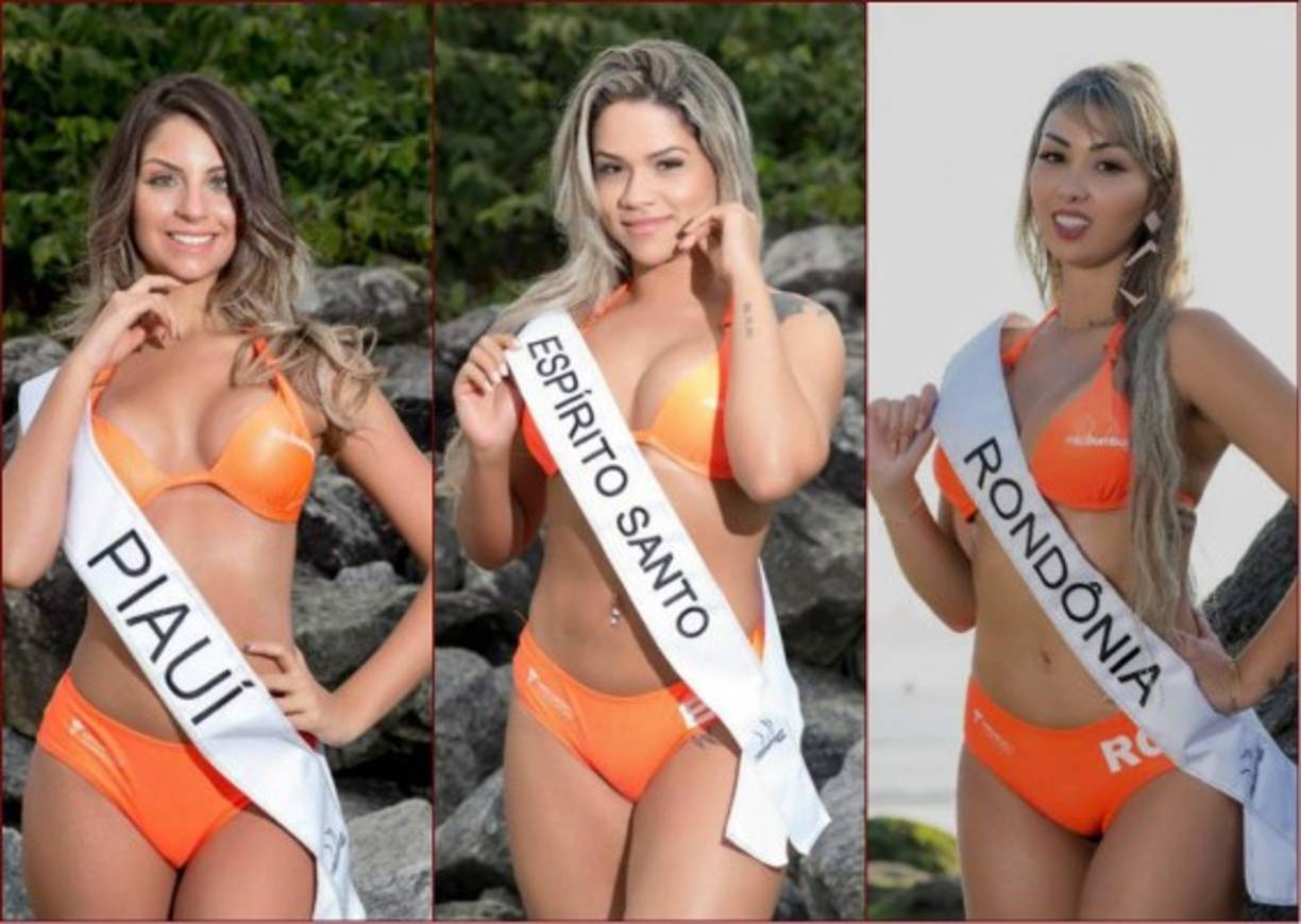 Las 22 candidatas compiten por el título del trasero más bello de todo Brasil.
