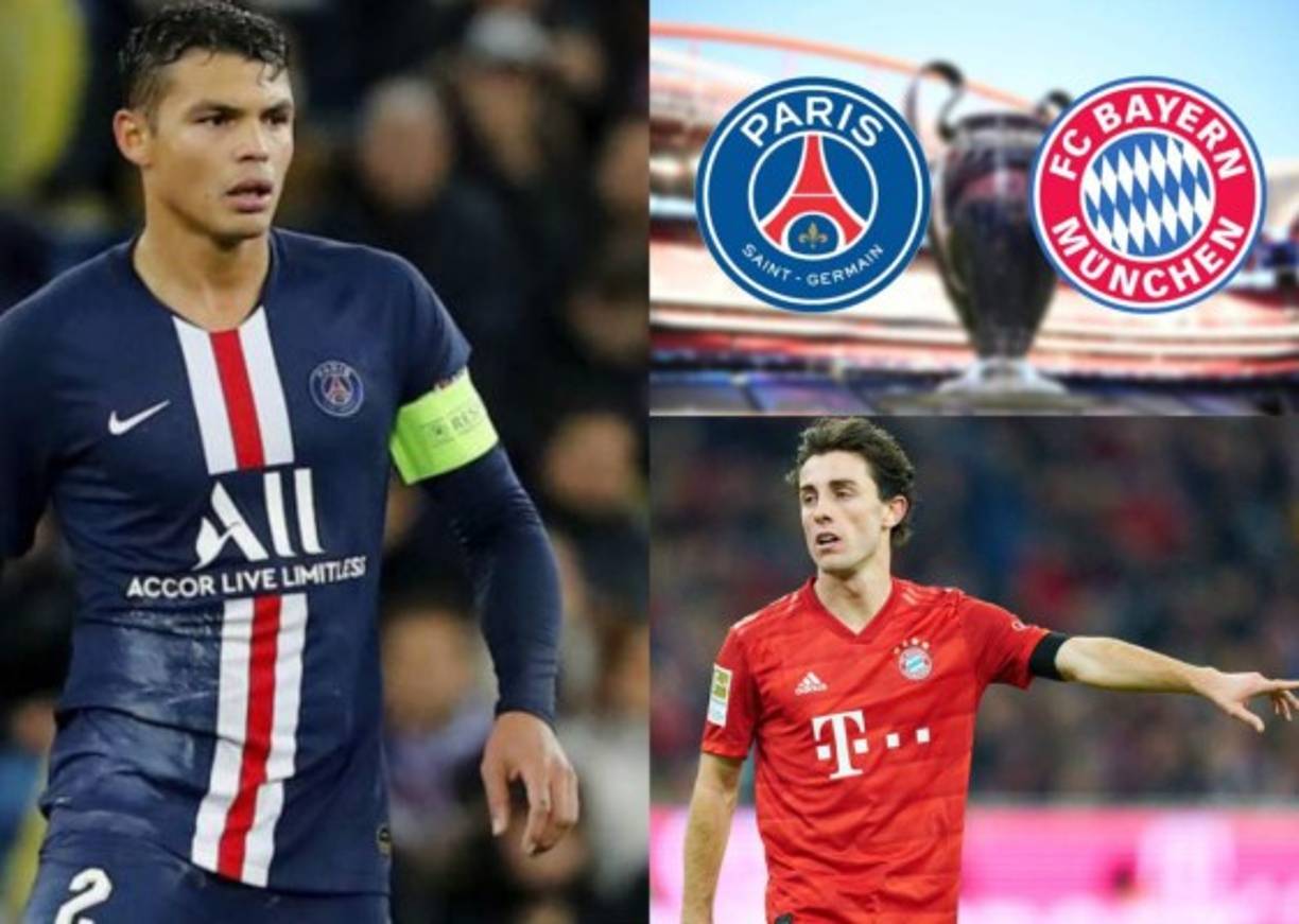 Conocé los futbolistas que no seguirán en el París Saint Germain y el Bayern Múnich tras la final de la Uefa Champions League.