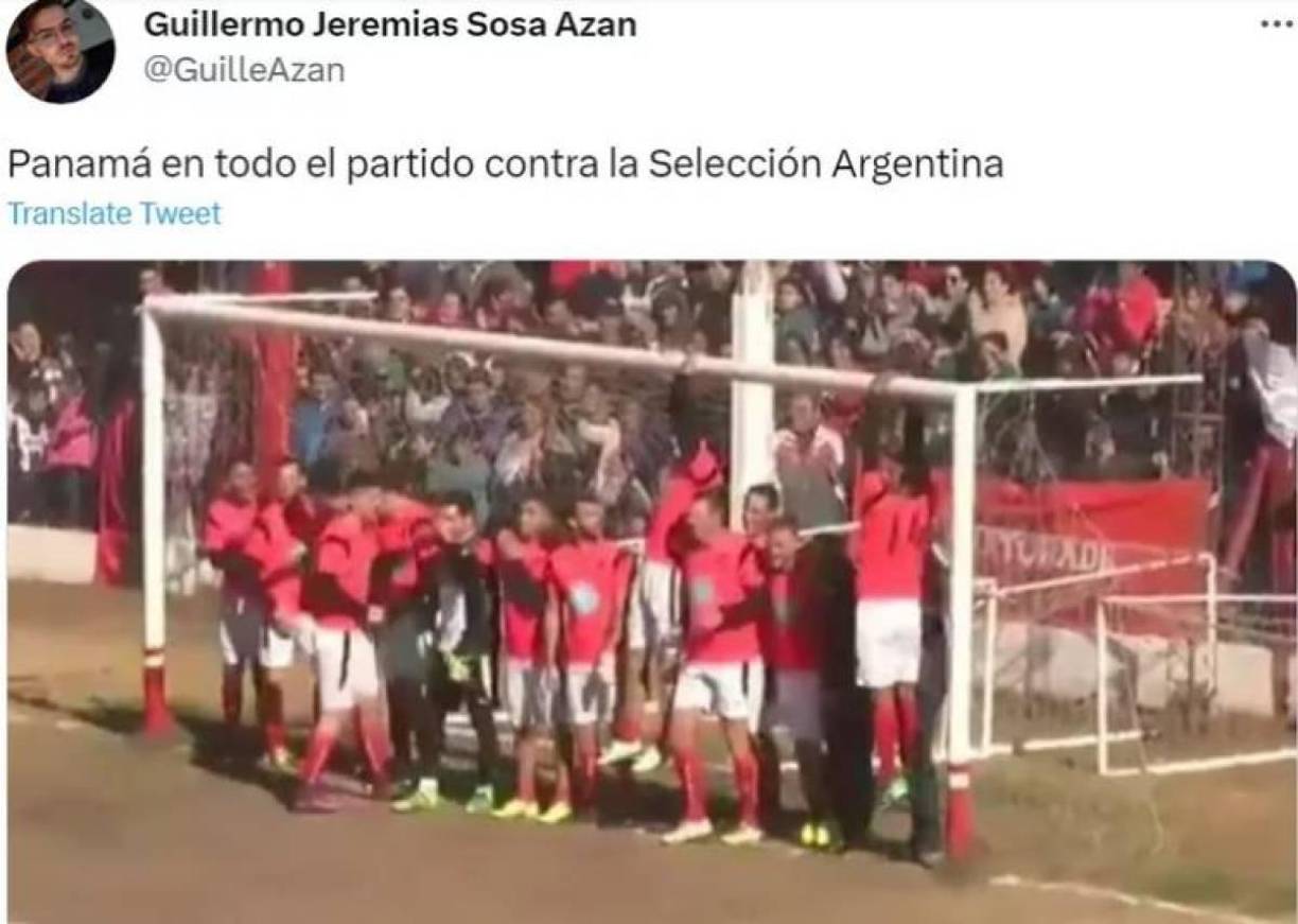 No perdonan: Panamá, víctima de memes tras derrota ante Argentina