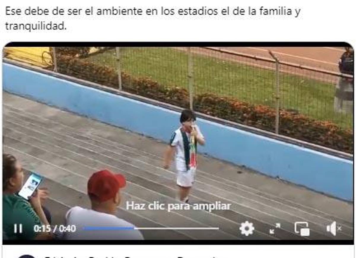 En redes sociales Kevin había externado su sueño que esa disfrurar de los partidos en un ambiente “familiar y tranquilidad”. 