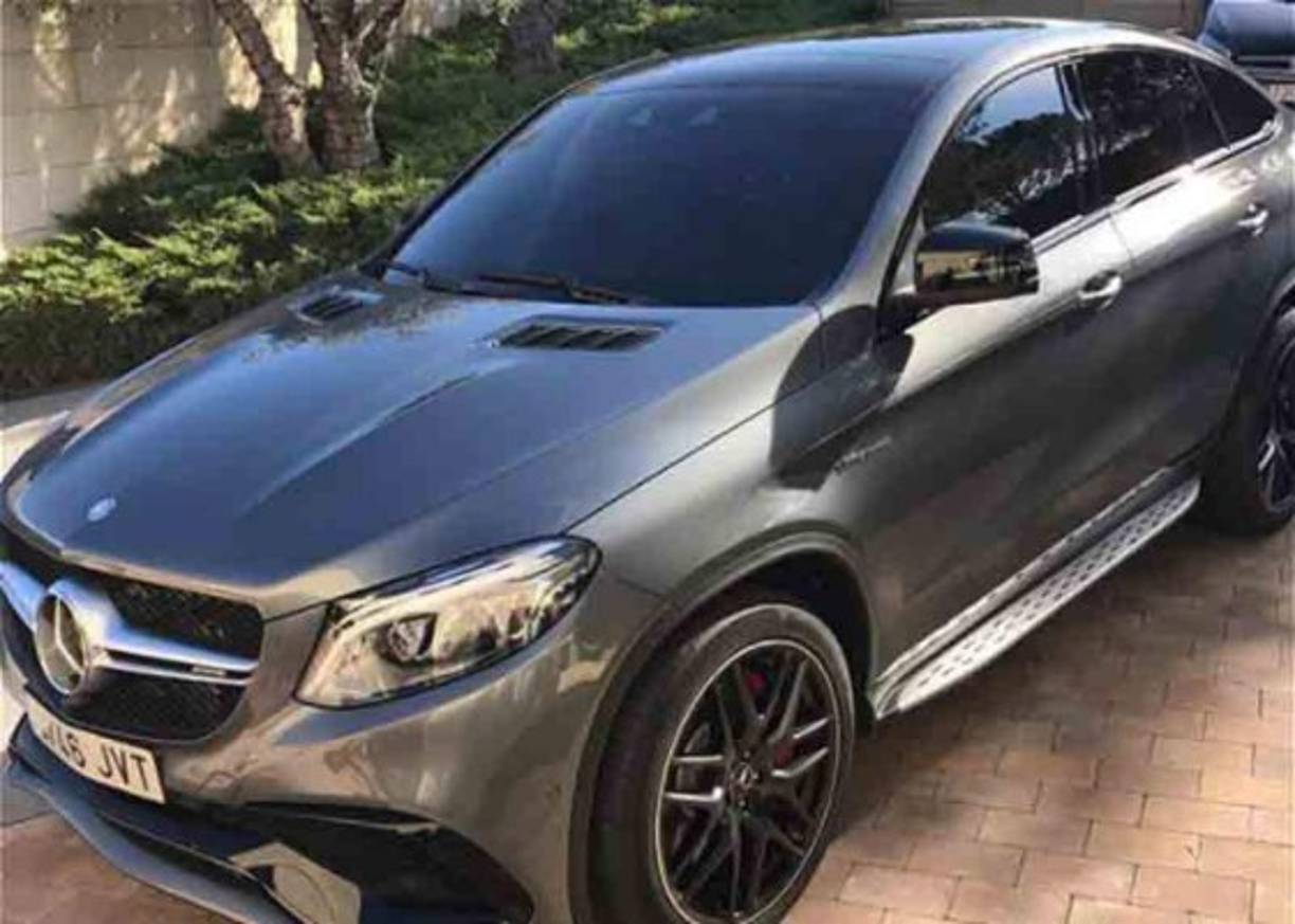 Mercedes-Benz GLE Coupé AMG S, otro de los automóviles con los que cuenta CR7. El precio en el mercado supera los 150 mil euros.