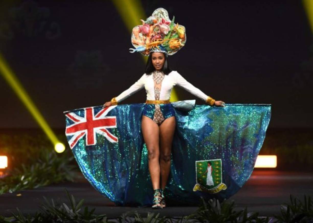 A'yana Keshelle Phillips, Miss Islas Vírgenes Británicas 2018.
