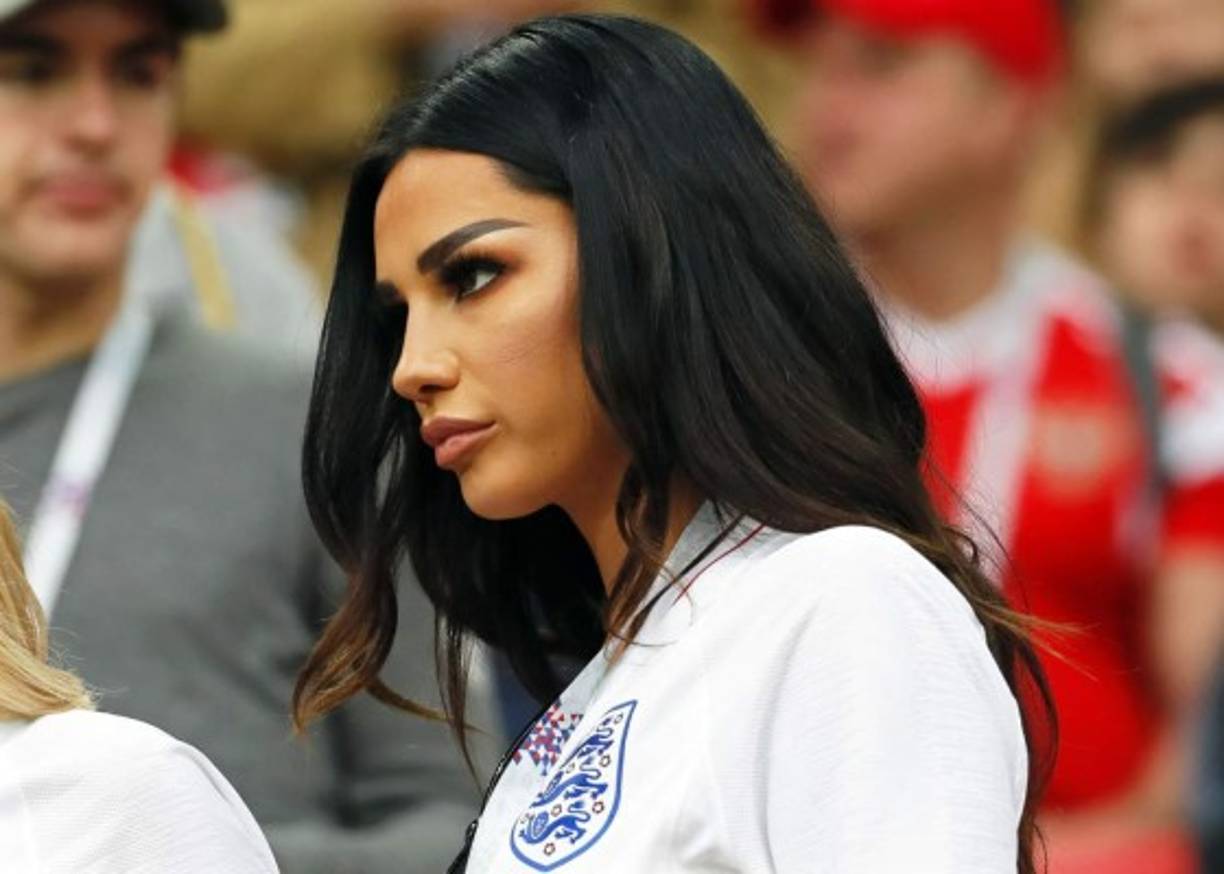 Ruby Mae ha sido la sensación en los partidos de la selección inglesa en este Mundial de Rusia 2018.