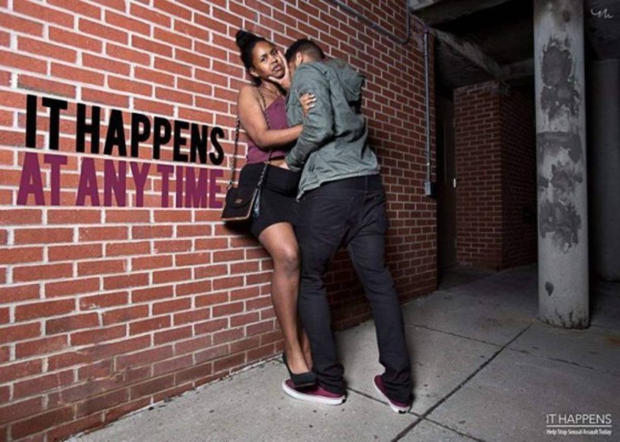 Puede ocurrir en cualquier momento, insiste la autora, quien fue víctima de una violación.