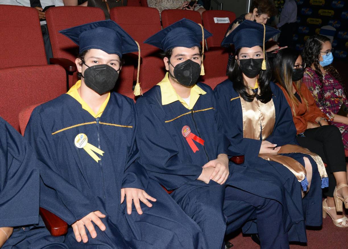 Freddy Banegas, Sergio Miranda y Sofía Rivera