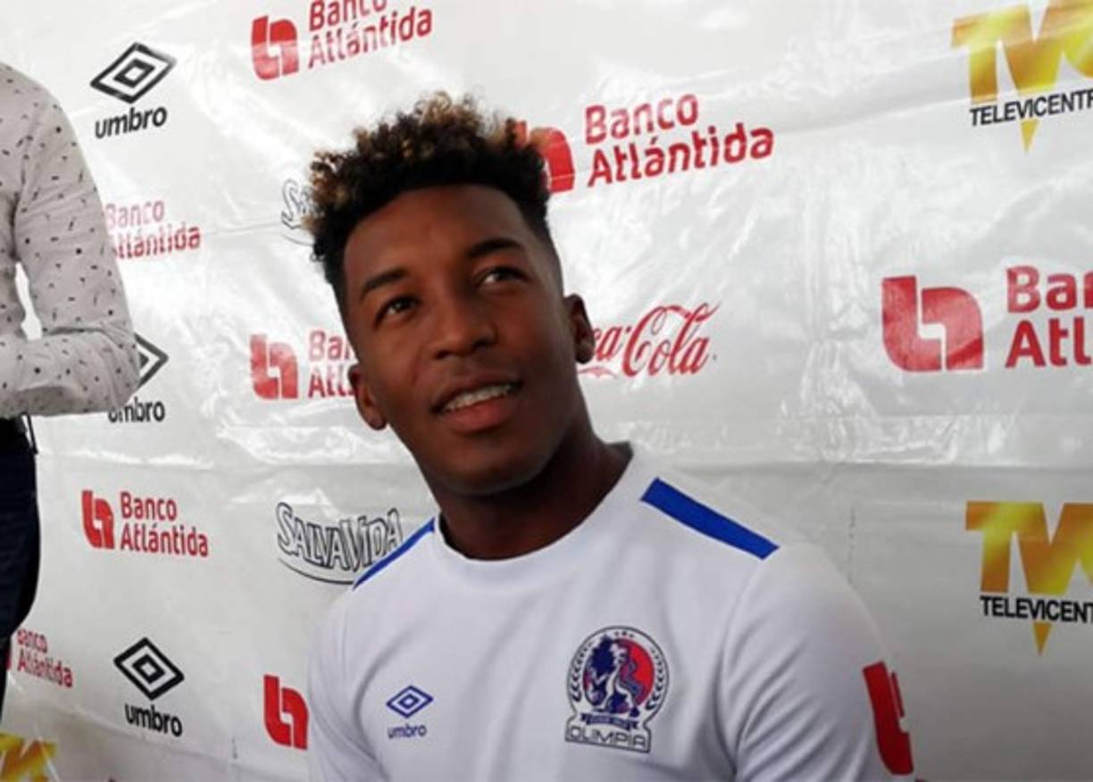 John Paul Suazo llegó al Olimpia en el presente año, procedente del Marathón.