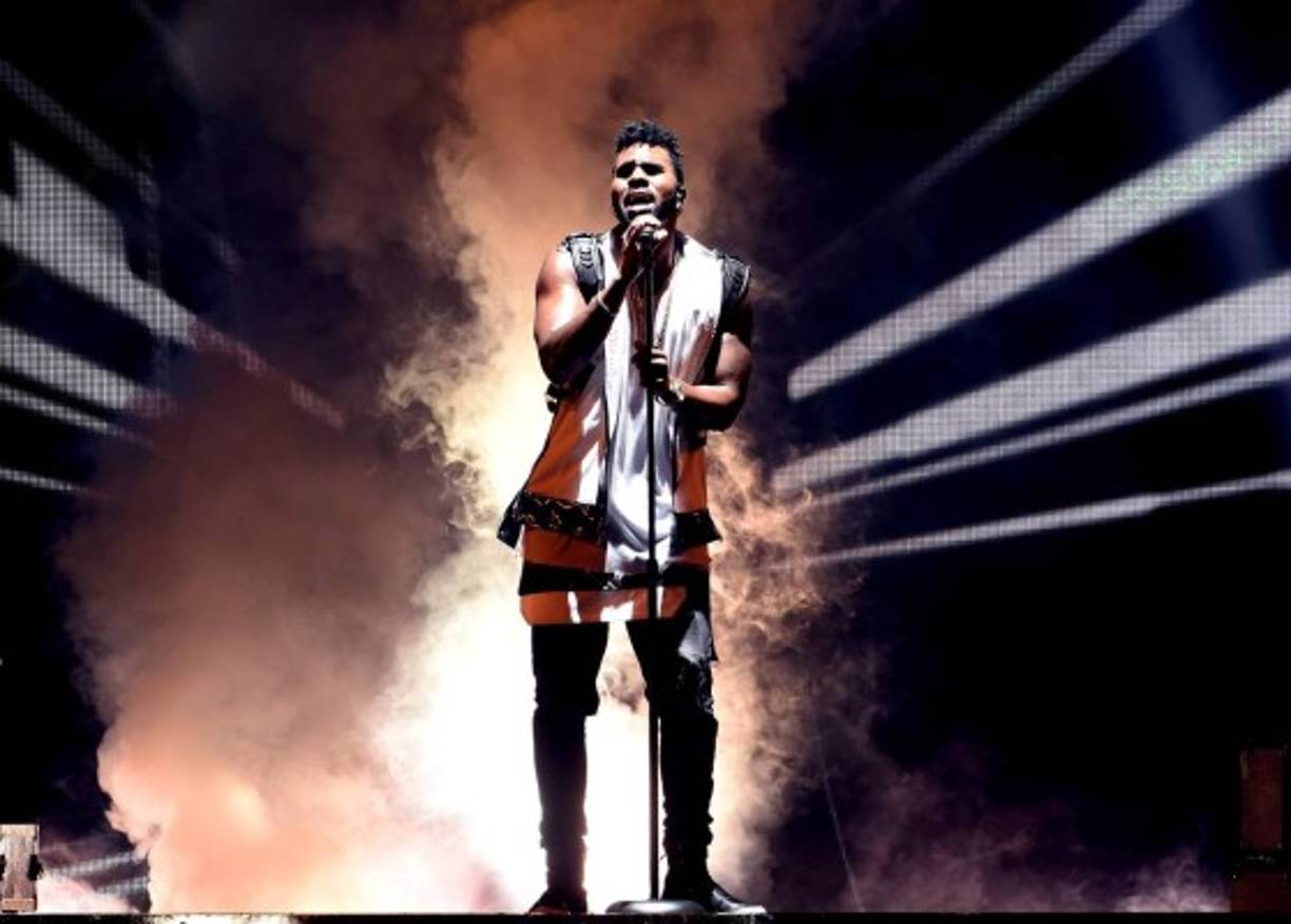 La presentación Jason Derulo.