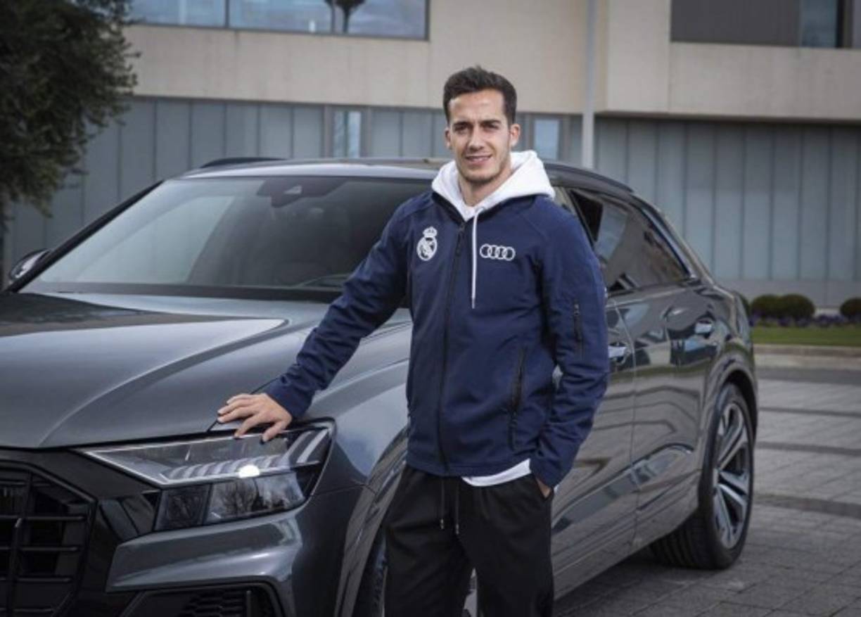 Lucas Vázquez - El extremo derecho español se ha llevado a casa el Audi Q8 50 TDI quattro tiptronic Gris Daytona que cuesta 86.130 euros.