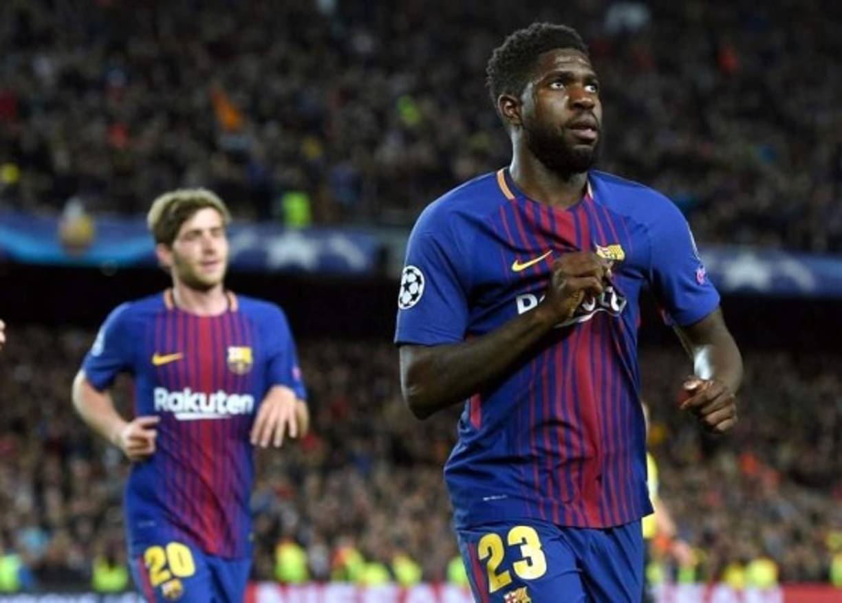 Samuel Umtiti sigue sin renovar por el Barcelona, mientras que los equipos ingleses que están interesados en el defensa francés miran ya la cláusula de rescisión del jugador que es de 60 millones de euros, la cual hoy por hoy, es pagable por equipos ricos necesitados de un zaguero y de ilusionar su afición. Bartomeu y Valverde quieren que se quede. La idea pasa por mejorarle el sueldo, alargar el contrato que termina en 2021 y triplicarle la cláusula de libertad hasta los 180 millones (como Ter Stegen ). Foto AFP
