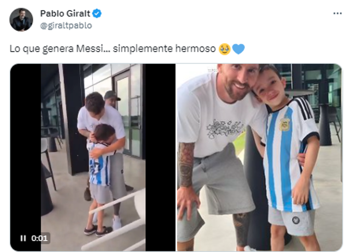 Sin duda alguna, la historia del pequeño “Manu”, emocionó a sus seguidores en las redes sociales.