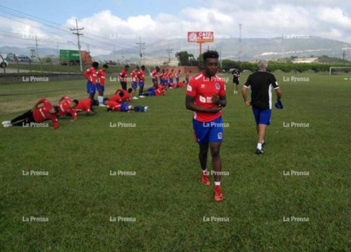 La disciplina sigue siendo una de las mano fuertes en el Olimpia y la mañana de este martes lo vivió en carne propia el lateral derecho John Paul Suazo.