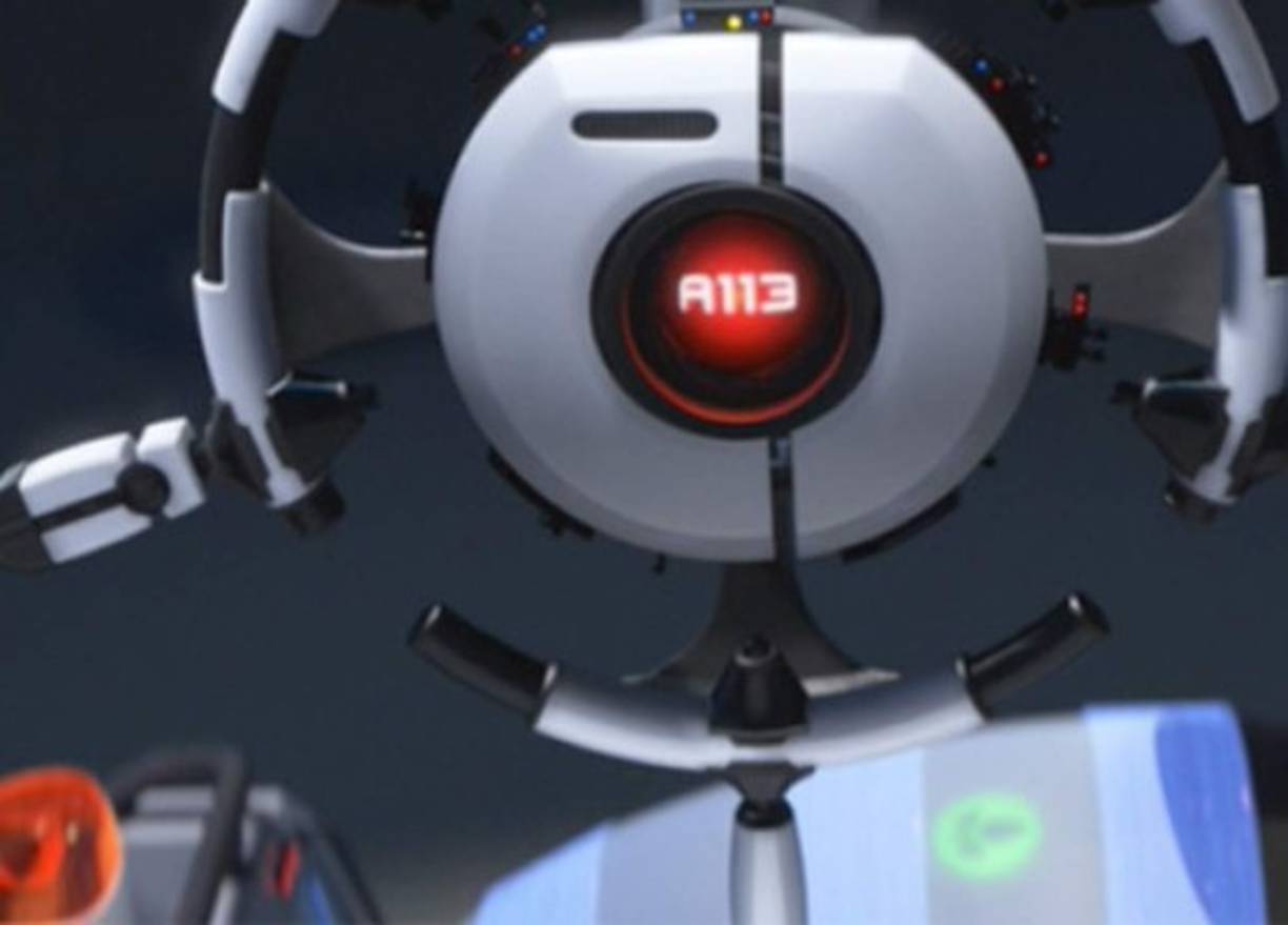 10. AUTO (WALL-E)<br/>De la fábrica de Disney/Pixar nos llega este peligroso navegante con inteligencia artificial y un 'ojo' rojo (tema que, curiosamente, se repite con frecuencia en esta lista) y que controla el crucero espacial Axiom, en donde vive lo que queda de la raza humana que huyó de una Tierra contaminada más allá de su capacidad de sustentar la vida. Auto cree actuar con la mejor de las intenciones al insistir en seguir una antigua orden de nunca volver a nuestro planeta. Y habría triunfado, de no ser por un pequeño robot enamorado llamado Wall-e.