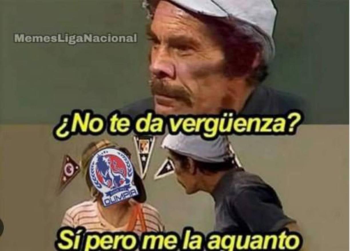 Olimpia recibe burlas tras derrota ante Real España