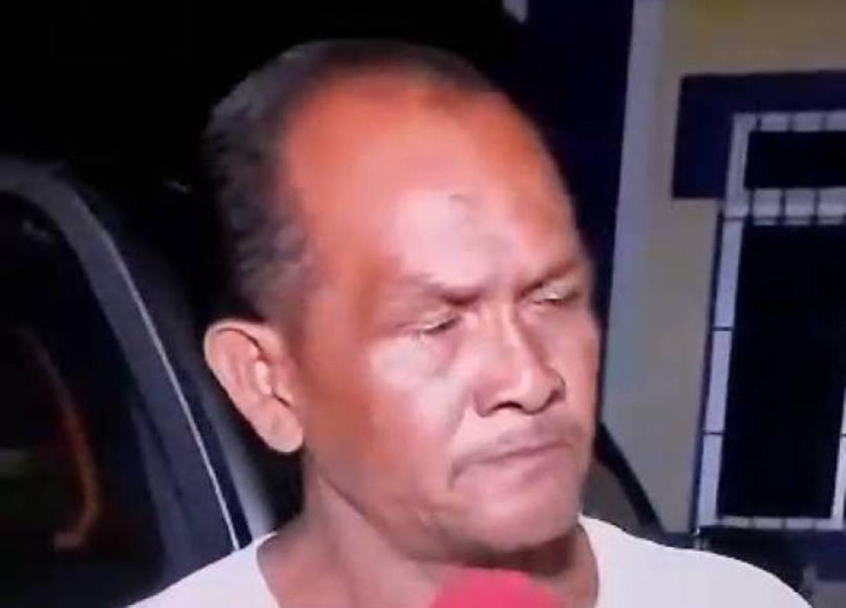 Don Milton aseguró que luego ver el video en el que aparecía su hijo, lo encaró y le pidió que se hiciera responsable de sus actos.