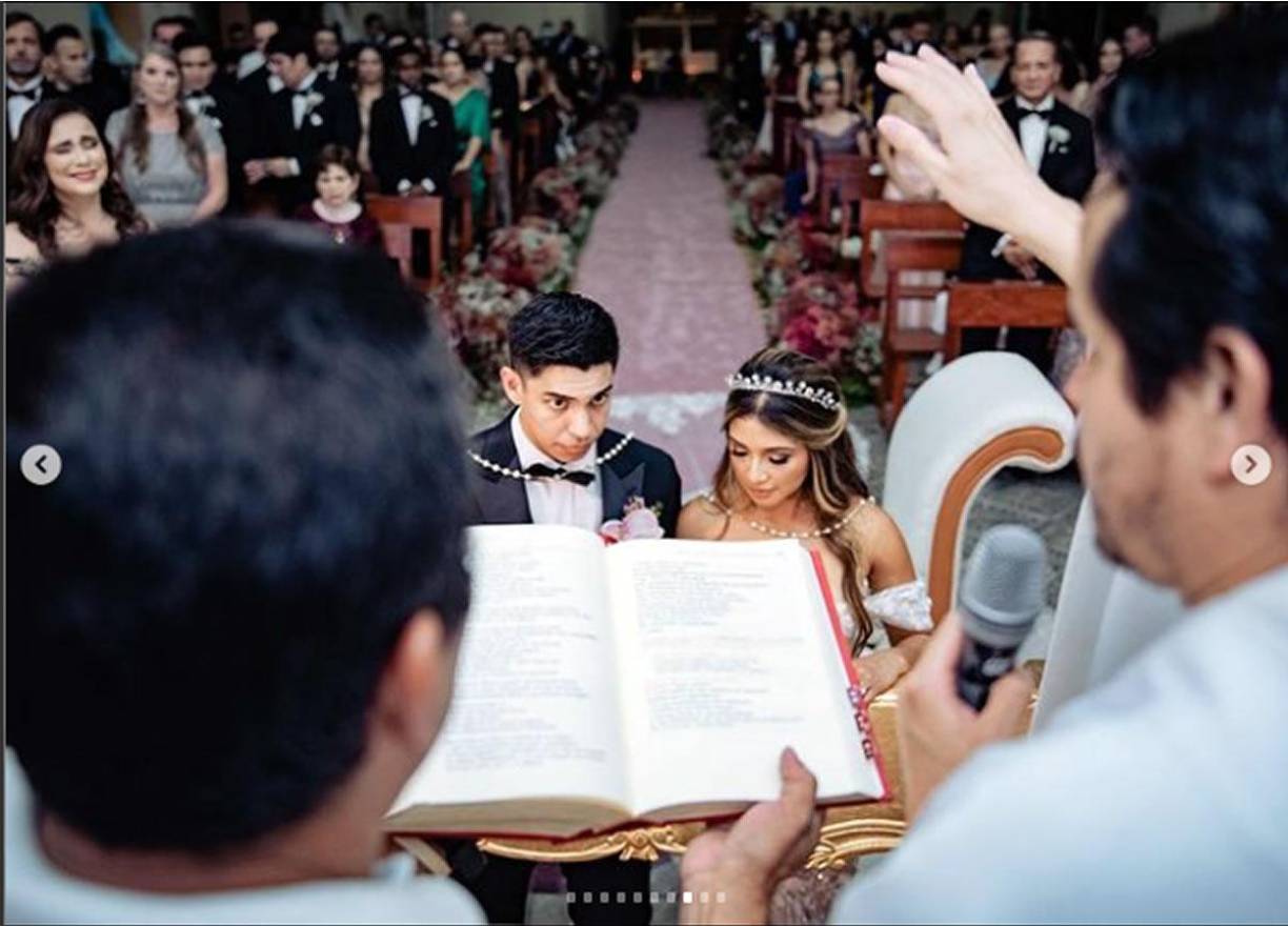 Mauricio Dubón y Nancy Herrera compartieron estas imágenes en sus cuentas de Instagram.