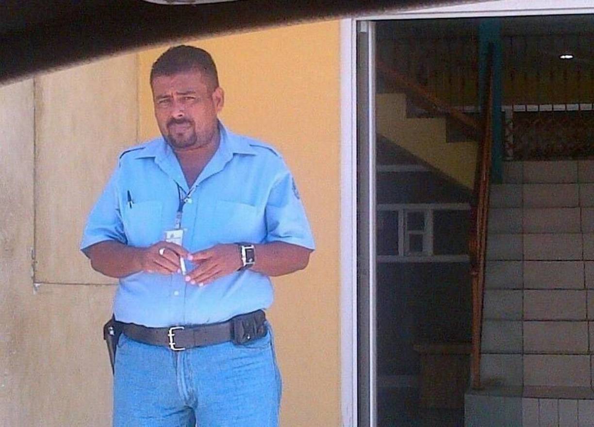 Marvin Girón se desempeñaba como guardia de seguridad en el palacio del Poder Judicial en El Progreso. 