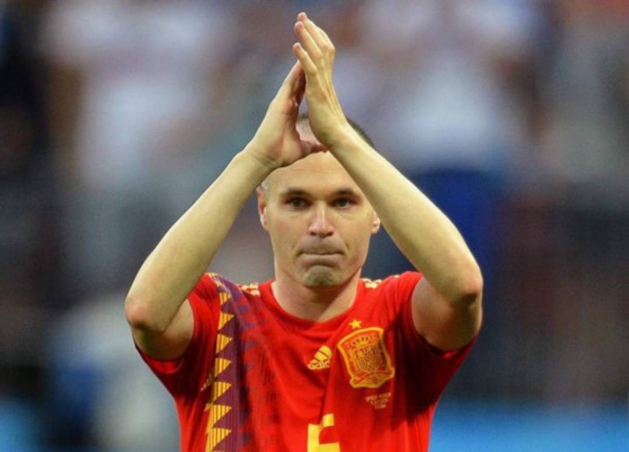 El gran Andrés Iniesta cerró su ciclo con España tras la eliminación en Rusia.