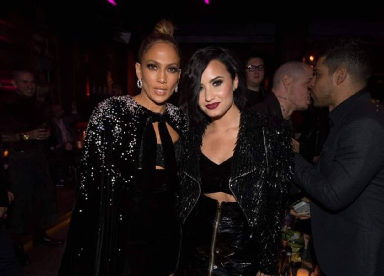 Jennifer López y Demi Lovato.