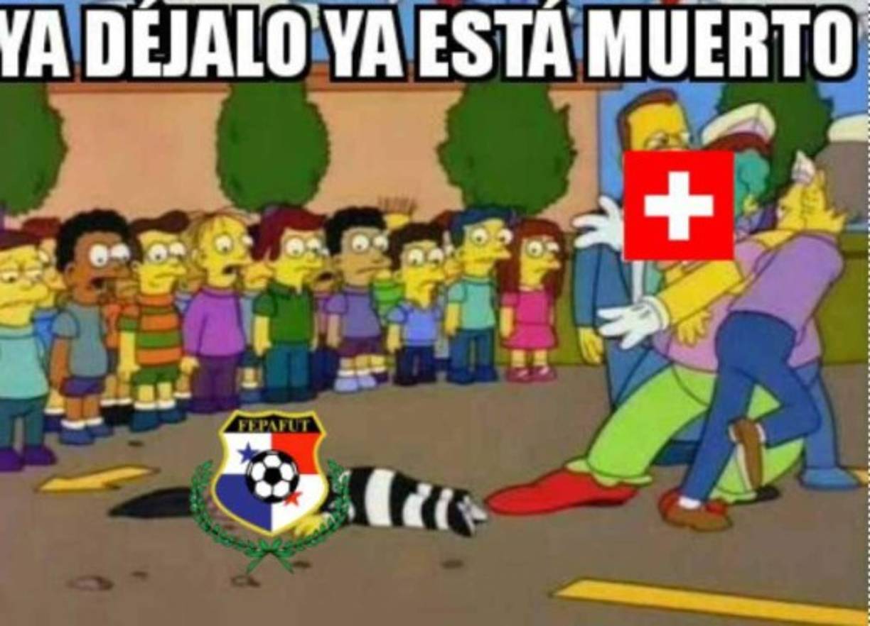 Los suizos no tuvieron piedad de los panameños y los golearon 6-0.