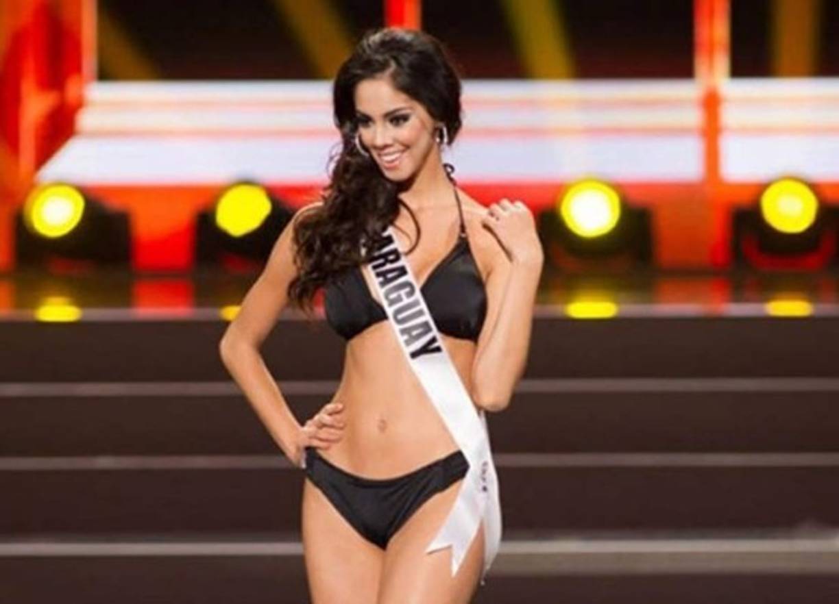 Luego quedó como Miss Universo Paraguay 2013, un triunfo contundente.