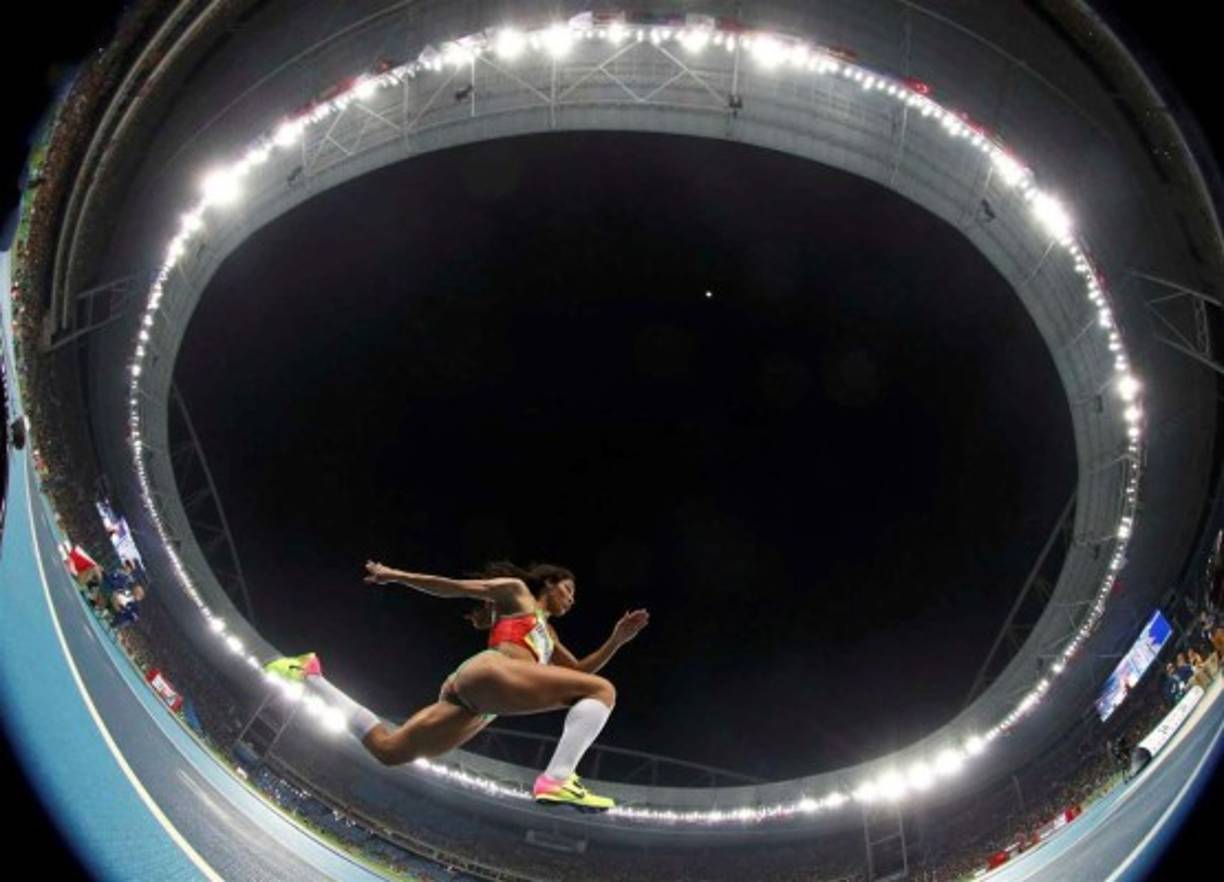 Los fotógrafos en Brasil han quedado impresionados de Patricia Mamona.