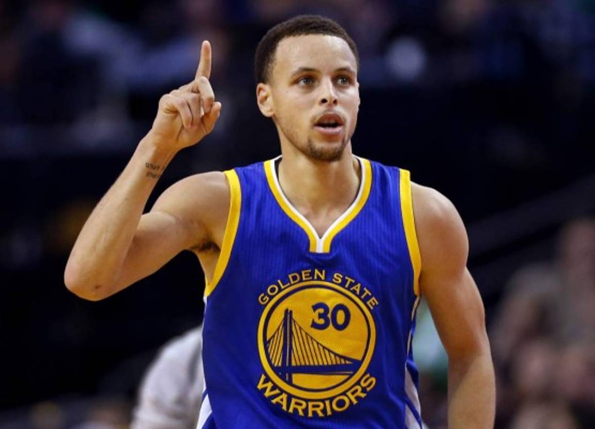 Stephen Curry. El jugador de los Golden State Warriors es el primer representante de la NBA en este Top 10 de los más influyentes.<br/>