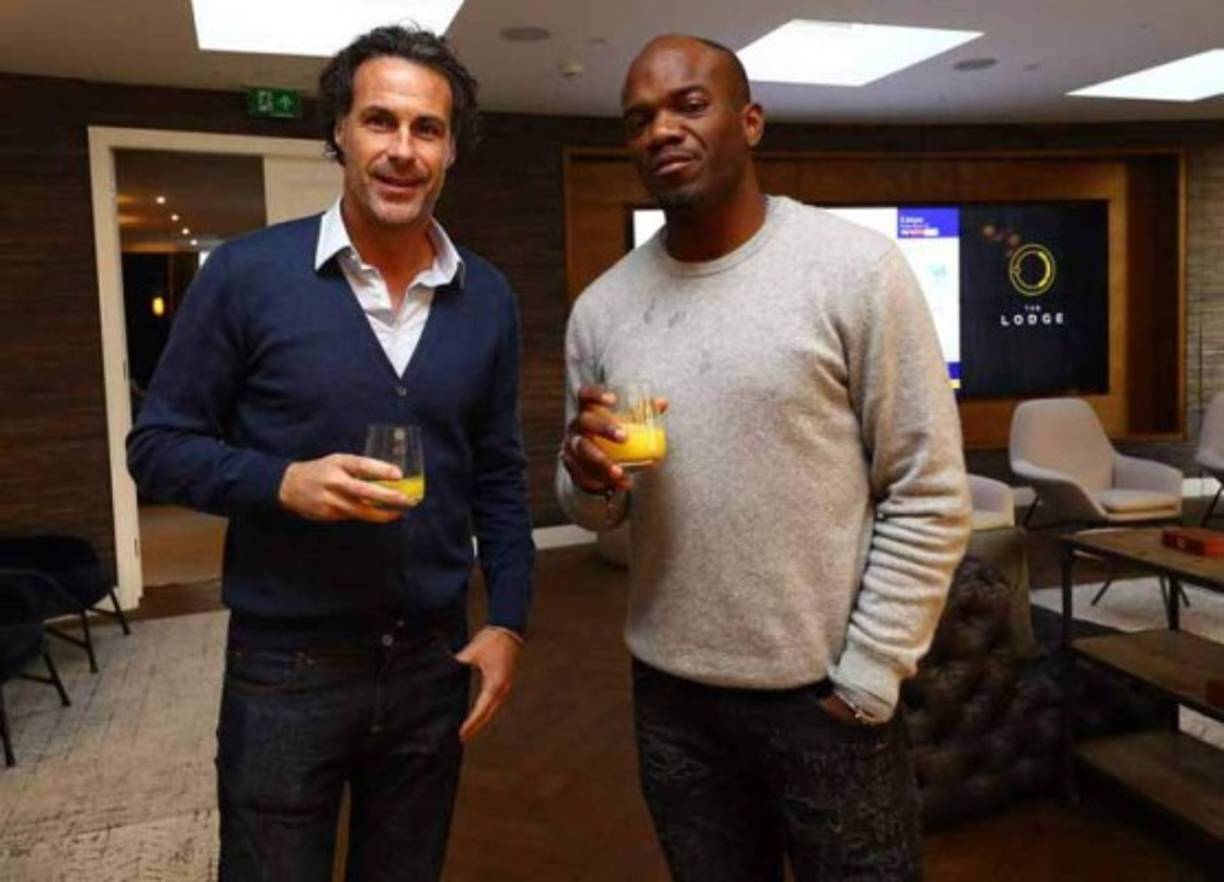 David Suazo fue la figura en el partido entre leyendas del Tottenham e Inter, el catracho anotó dos goles.