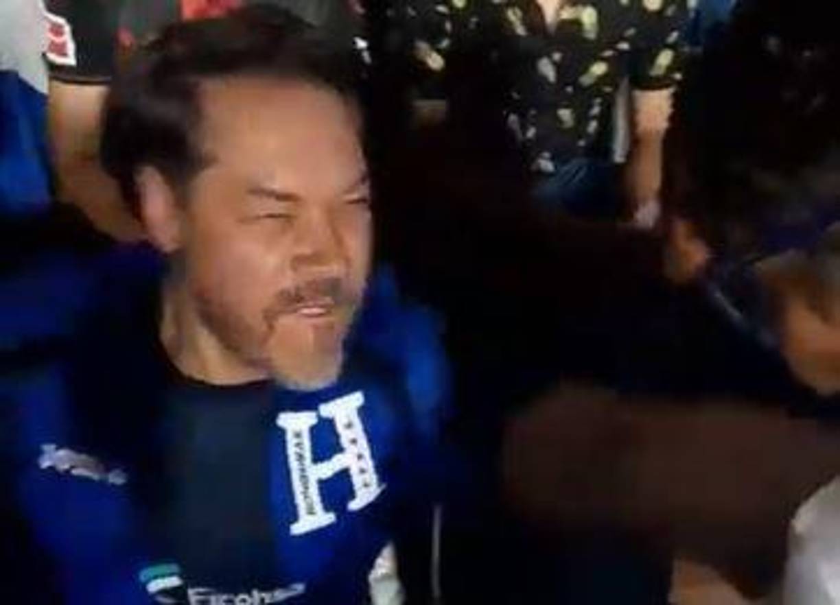Jesús Mejía, exgerente de la Empresa Nacional de Energía Eléctrica (Enee), protagonizó un zafarrancho en el estadio Nacional “Chelato Uclés” durante el partido Honduras vs. Jamaica. 