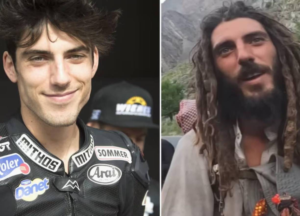 El barcelonés, que ahora tiene 33 años, asegura que lleva seis años andando descalzo y su intención es recorrer así todo el planeta. 