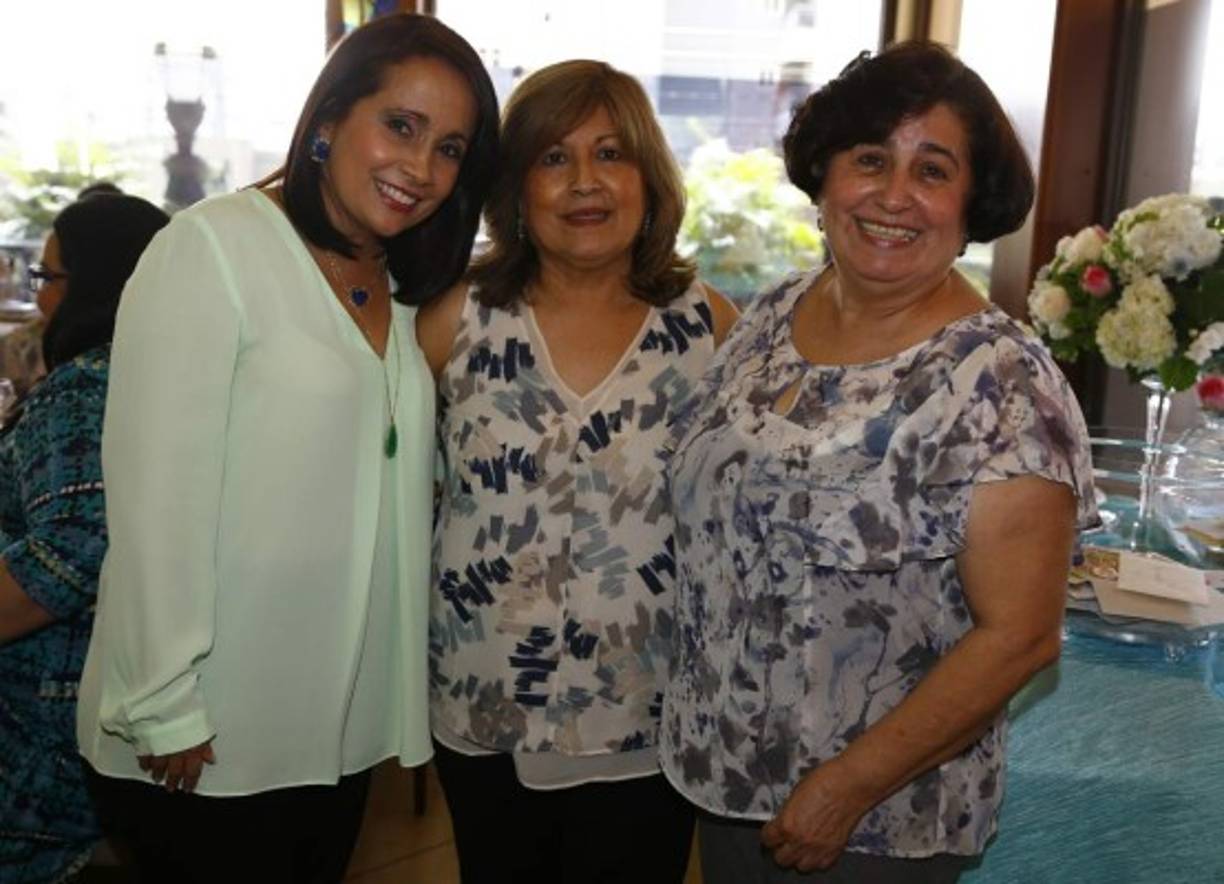 Frances Vargas, Grace Corado y Sonia Fajardo.