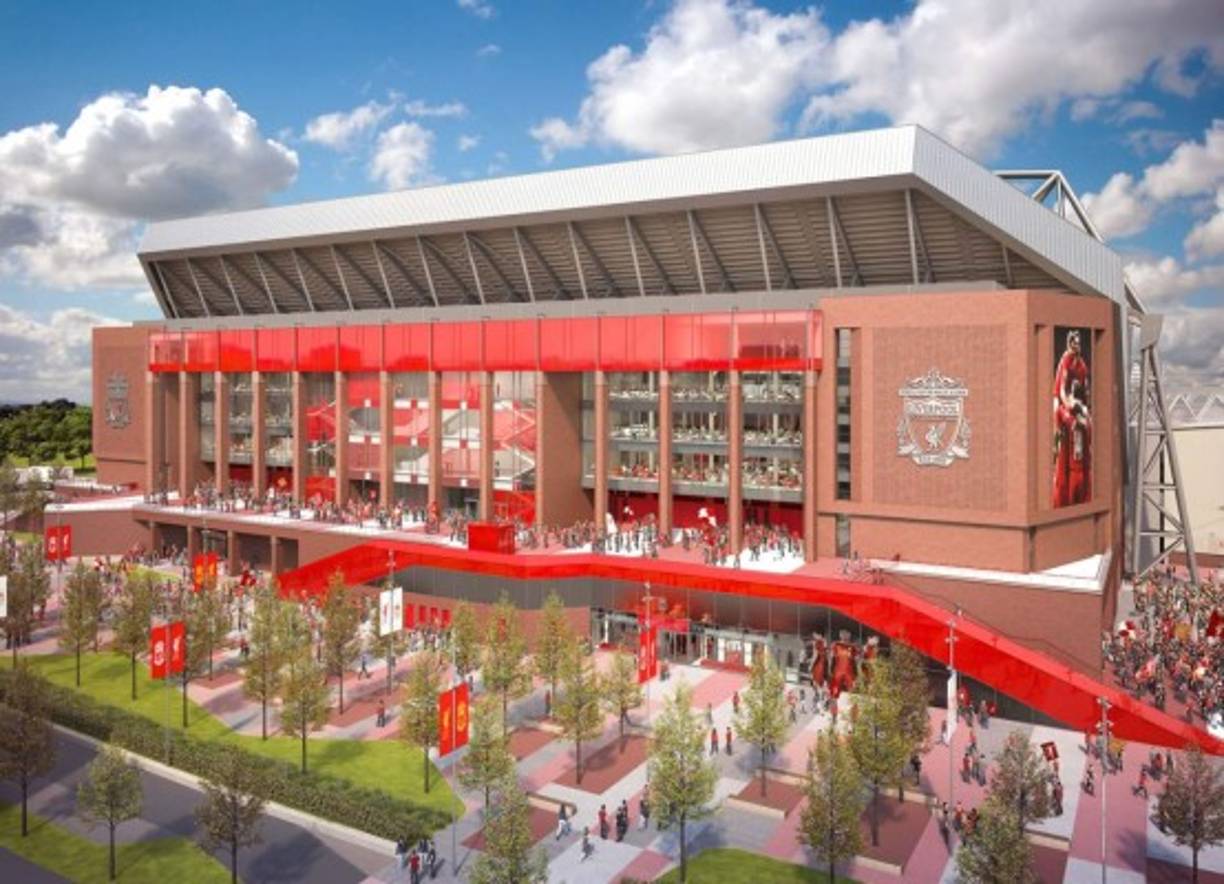 El Liverpool tiene hasta este año para decidir si ejecuta nuevas obras. El proyecto de ampliación está valorado en unos 126 millones de euros. Por ello, decidió por el momento abordar la construcción de un nuevo estadio y prefirió remodelar y ampliar el actual.