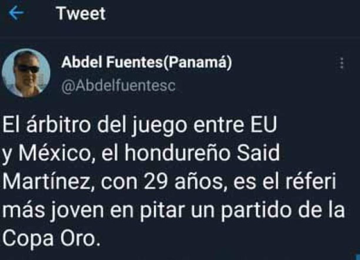 En Panamá también destacaron el trabajo de Saíd Martínez.