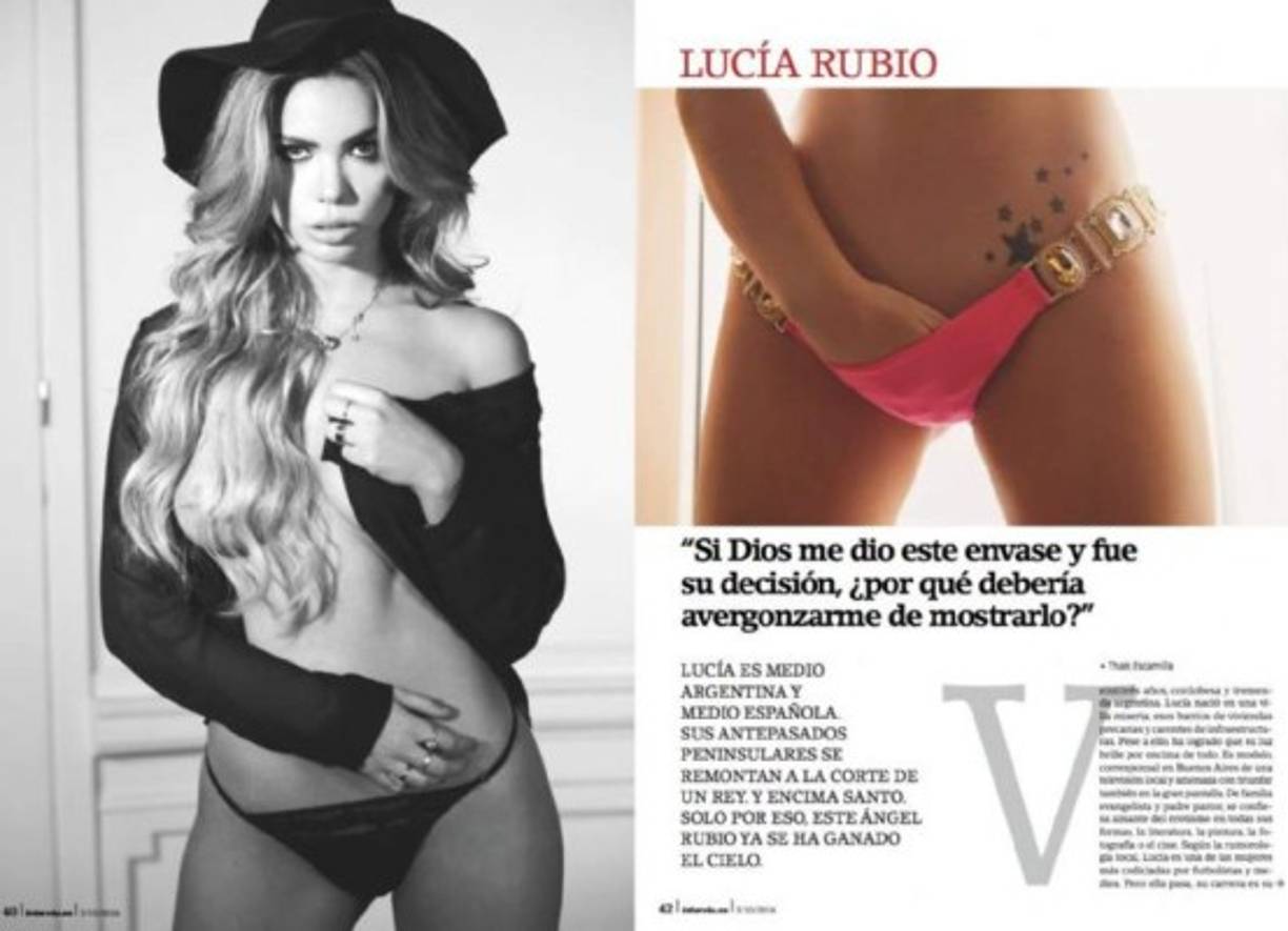 Una de sus frases en una entrevista.