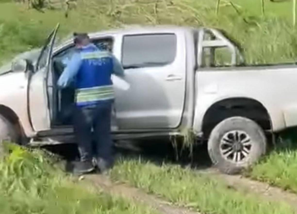 Esta familia es residente en San Juan Pueblo y se dirigía al aeropuerto Ramón Villeda Morales.