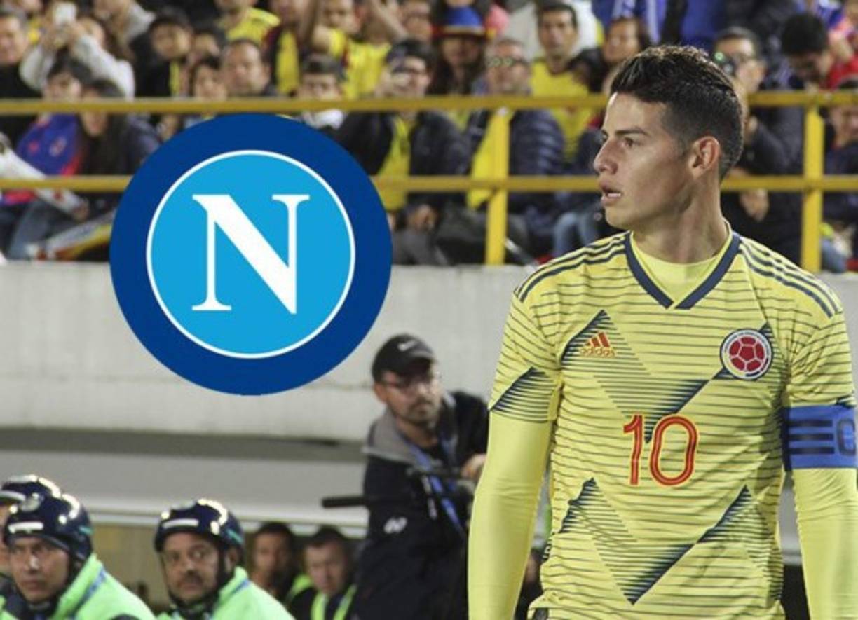 El Nápoles comprará a James Rodríguez. Según La Gazzetta.it, el Madrid rebaja de 55 a 50 millones el precio de traspaso y el presidente De Laurentiis hará el esfuerzo con un primer pago de diez millones y otros 40 el año que viene.<br/>