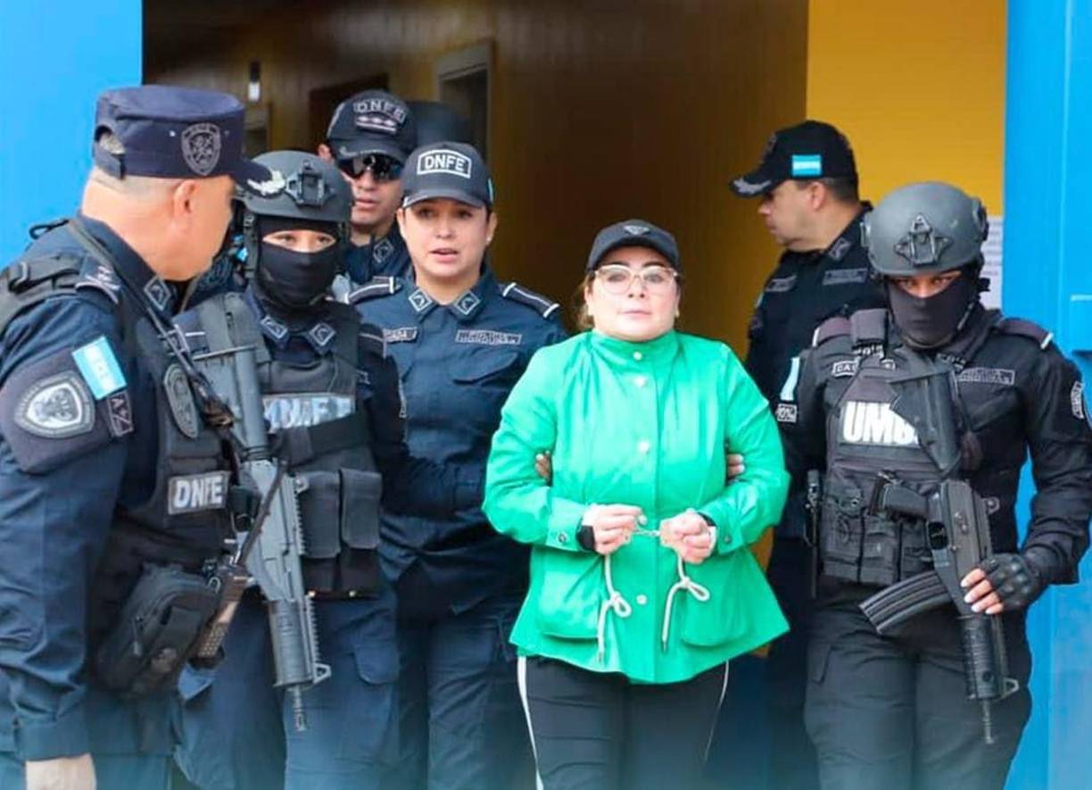 El traslado tenía como destino el aeropuerto Palmerola, en Comayagua, donde “La Patrona” será entregada en horas del mediodía al Servicio de Marshals de Estados Unidos.