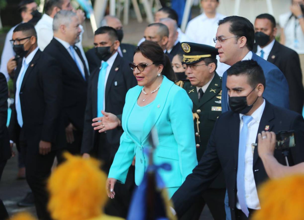 Así iniciaron los actos del Día de Independencia de Honduras en Tegucigalpa (Fotos)