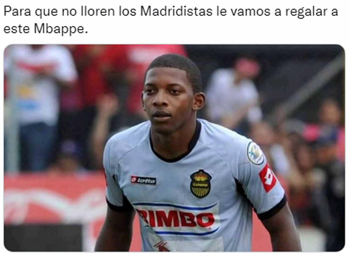 Burlas al Real Madrid: Los mejores memes tras la renovación de Mbappé con el PSG