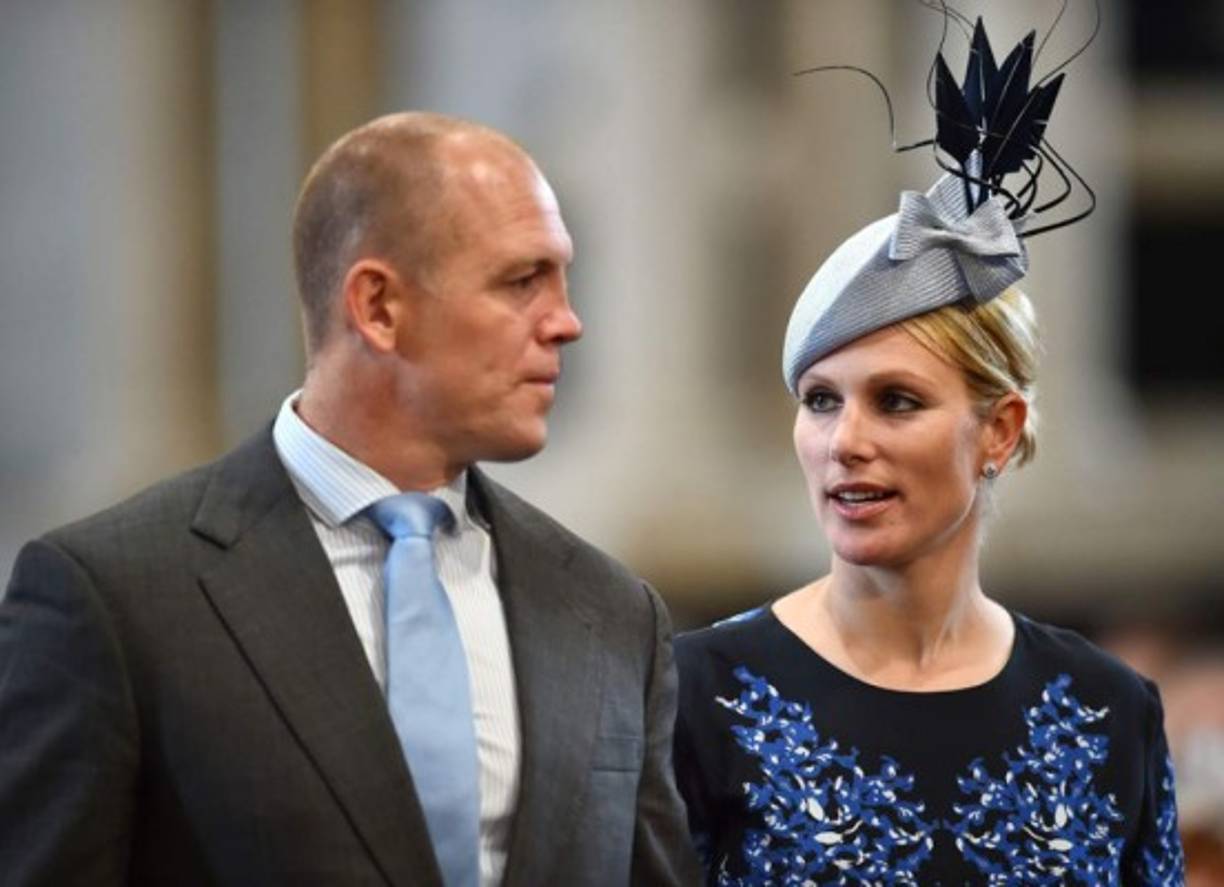 Zara Phillips y su marido, Mike Tindall.