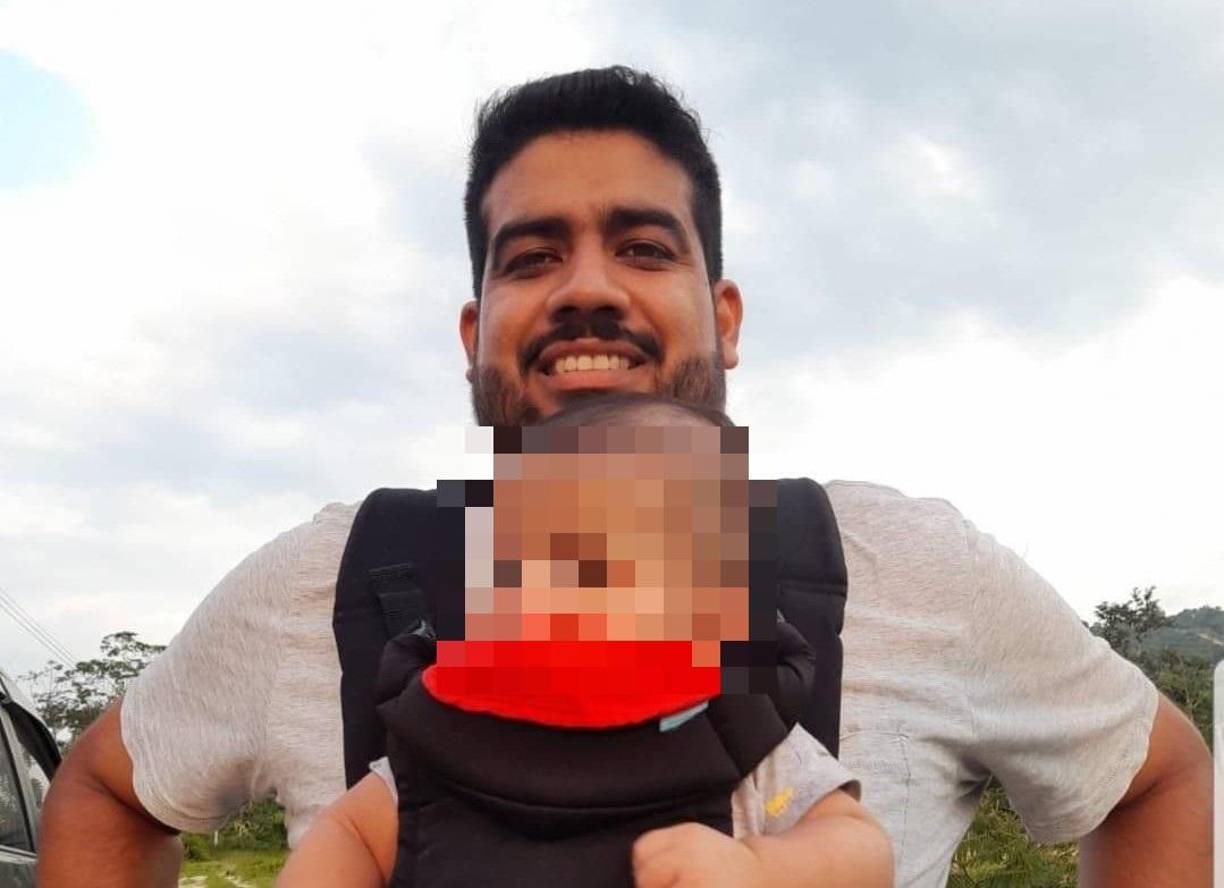 El ingeniero Luna era padre de dos pequeños: una niña y un niño. 