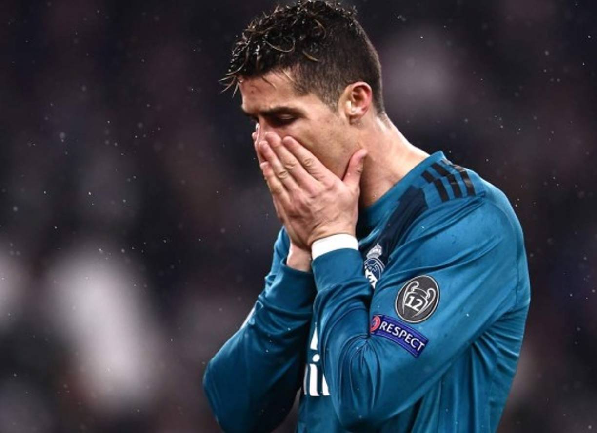 CR7 buscó su hat-trick ante la Juventus.